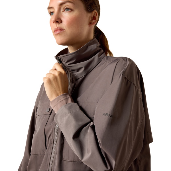 2026 Ariat Womens Breathe X Jacket 10071233 - Plum Grey